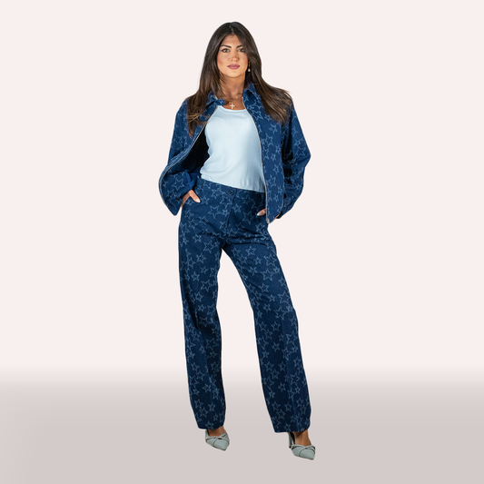 Pantalone Imperial denim blu