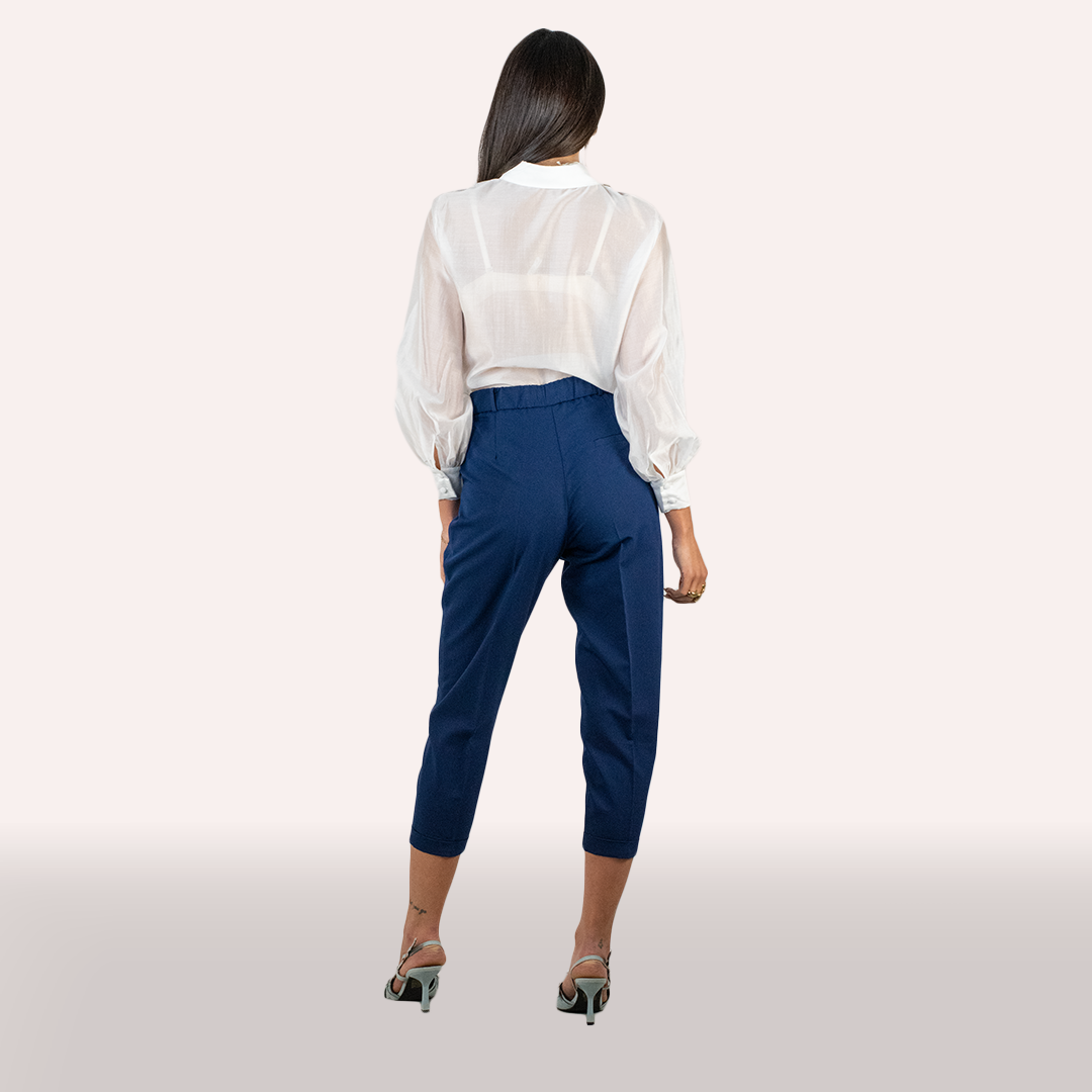 Camicia Angela Davis panna