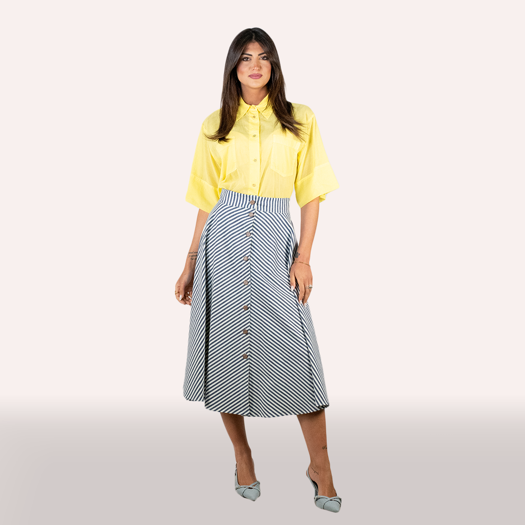 Camicia Merci gialla