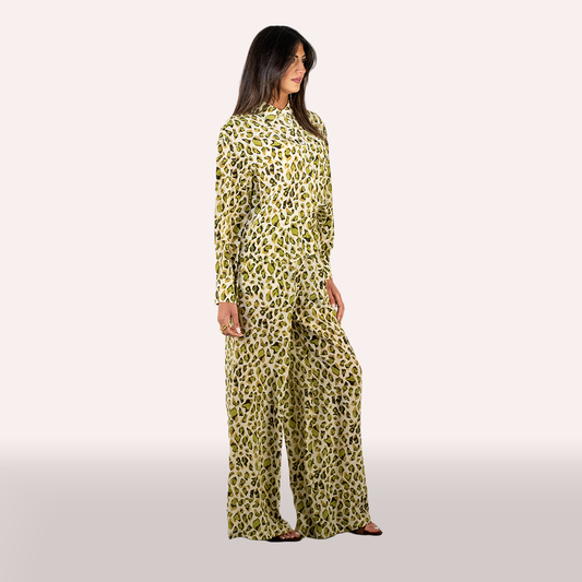 Coordinato Icona animalier verde